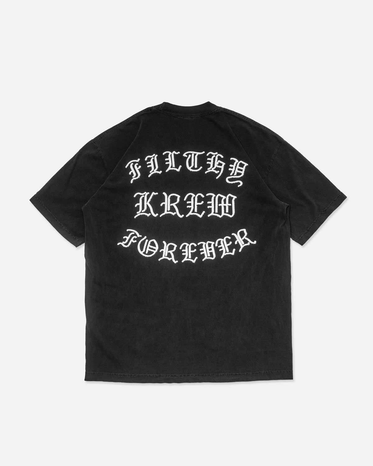 FOREVER T-SHIRT - BLACK / BACK